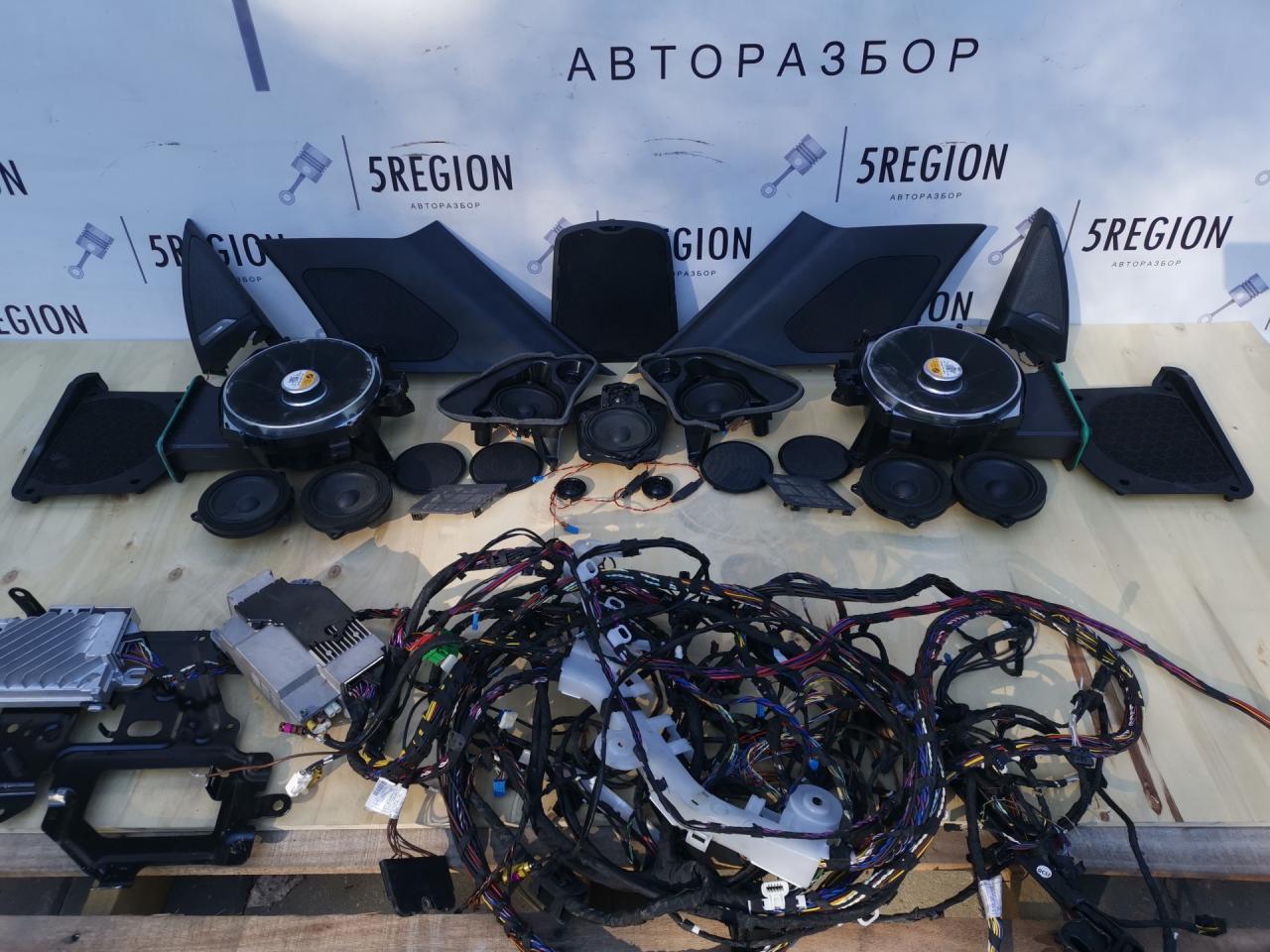 комплект акустики BMW X3 G01 2020, 2.0 л., B47 D20 B, дизель, АКПП, a90, внедорожник 5 дв., полный привод, правый руль, 65125A207E7, 65125A2D558 - фото №1