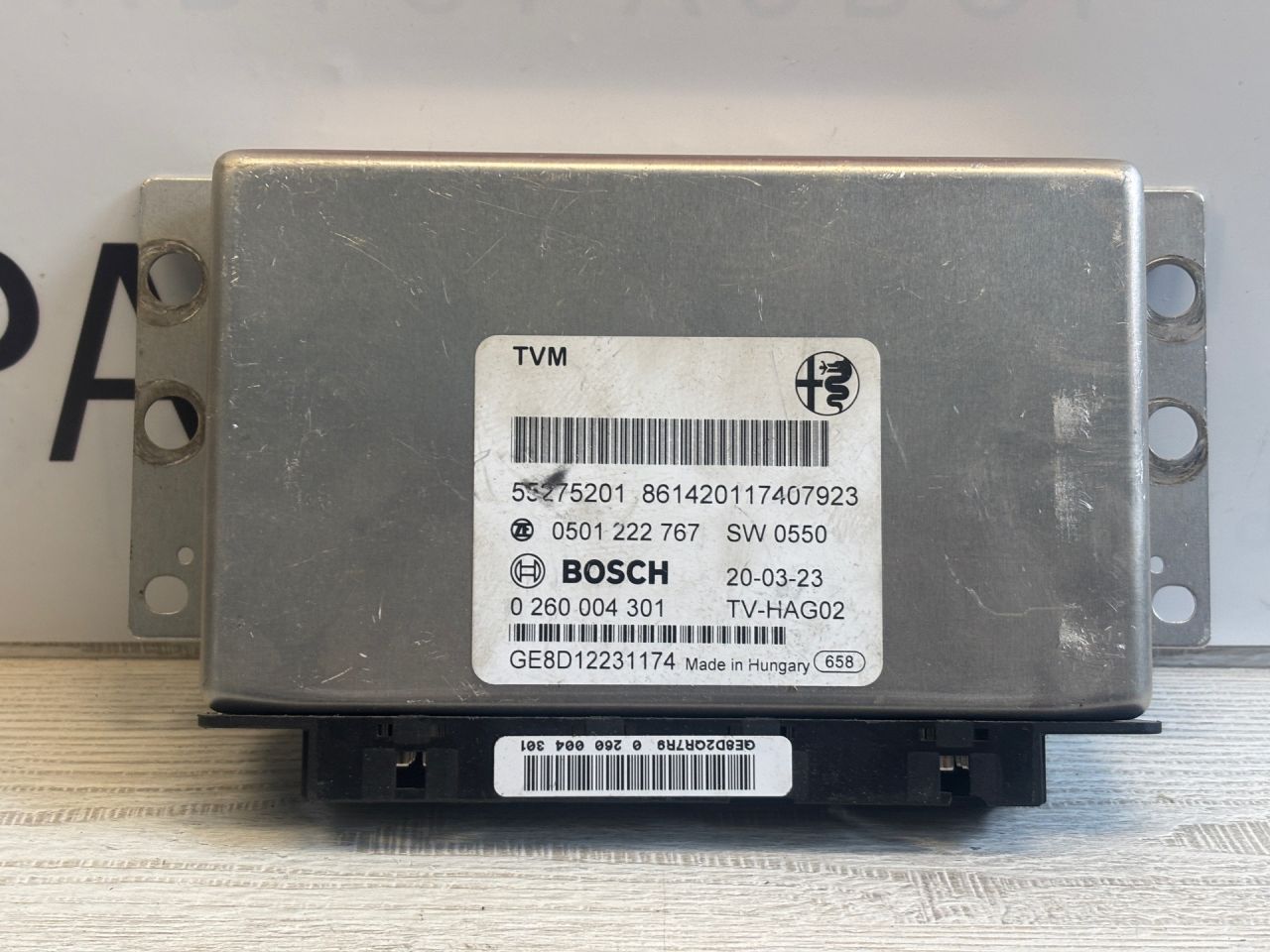 блок управления (другие) Alfa Romeo Giulia 2 поколение 952 2019, 2.9 л., бензин, АКПП, black vulcano, седан, задний привод, правый руль, 55275201 - фото №1