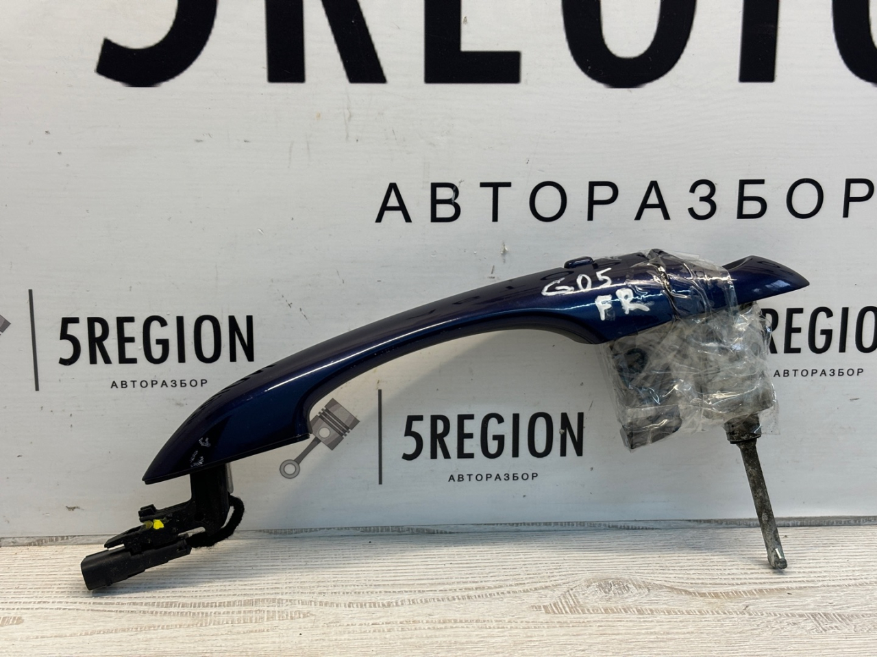 ручка наружная Alfa Romeo Giulia 2 поколение 952 2018, 2.2 л., дизель, АКПП, montecarlo blue, седан, задний привод, правый руль - фото №1