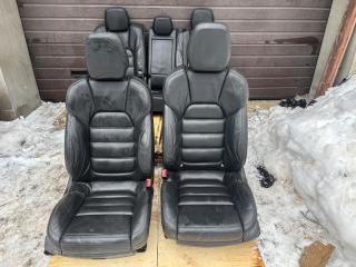 салон (комплект сидений) Porsche Cayenne 958 2011, 4.8 л., M 48.52, бензин, АКПП, r9a (sandweiss), внедорожник 5 дв., полный привод, правый руль