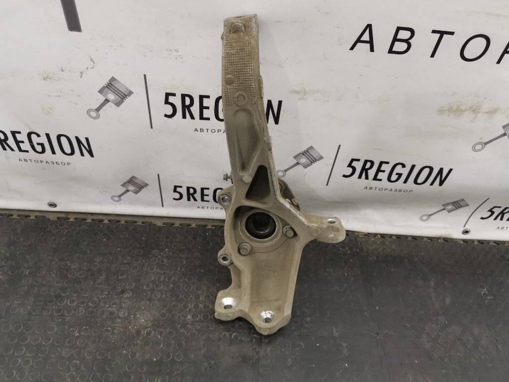 кулак поворотный левый Tesla Model 3 1 поколение 2020, электро, полный привод, правый руль - фото №1