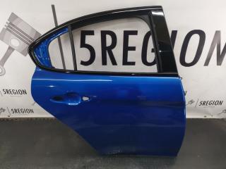 дверь задняя правая Alfa Romeo Giulia 2 поколение [рестайлинг] 952 2022, 2.9 л., бензин, АКПП, blue misano, седан, задний привод, правый руль