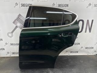 дверь задняя левая Alfa Romeo Stelvio 1 поколение [рестайлинг] 949 2021, 2.0 л., бензин, АКПП, verde visconti metallic, внедорожник 5 дв., полный привод, правый руль