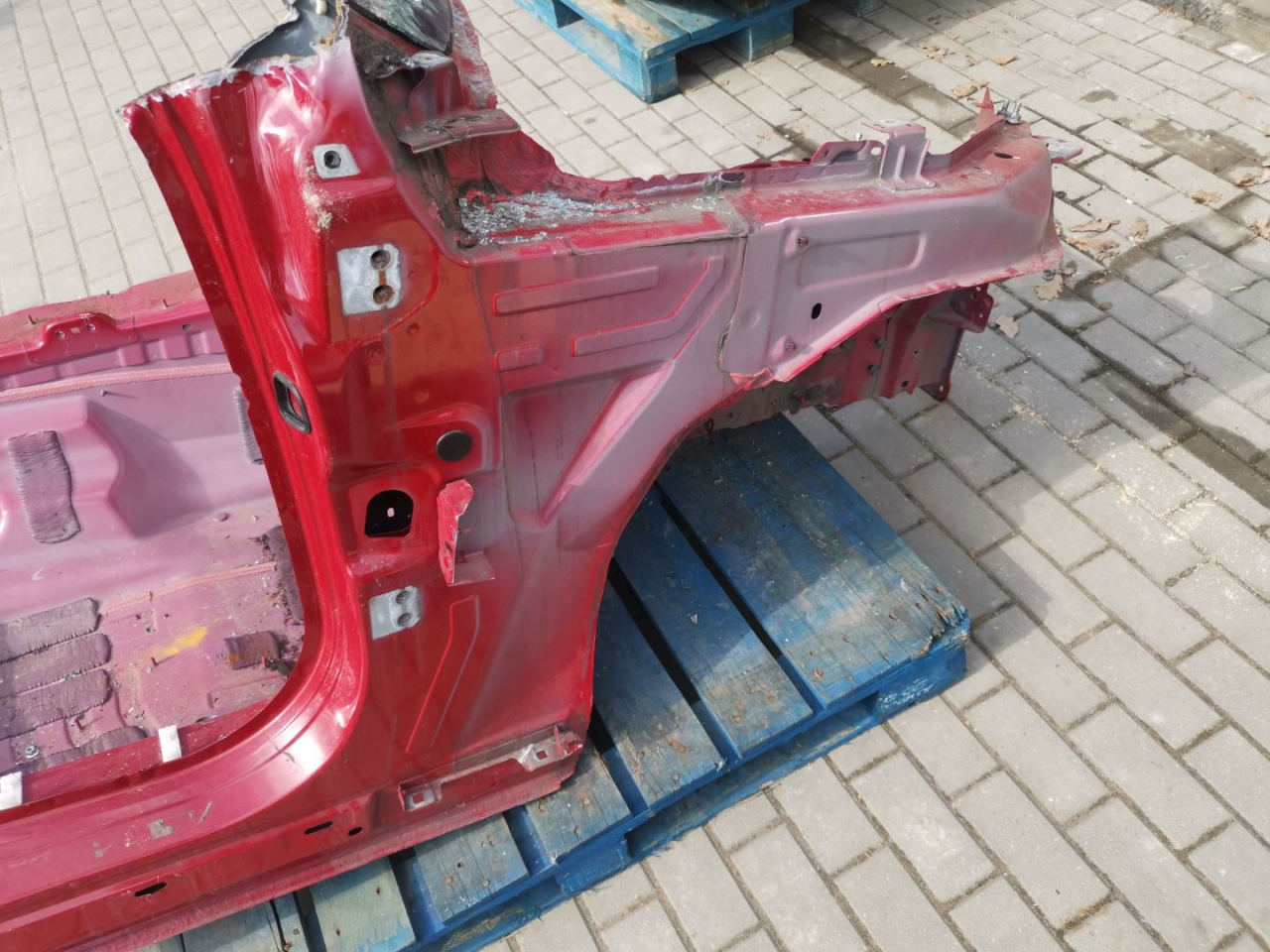 четверть передняя правая Alfa Romeo Stelvio 1 поколение 949 2019, 2.9 л., бензин, АКПП, внедорожник 5 дв., полный привод, правый руль - фото №1