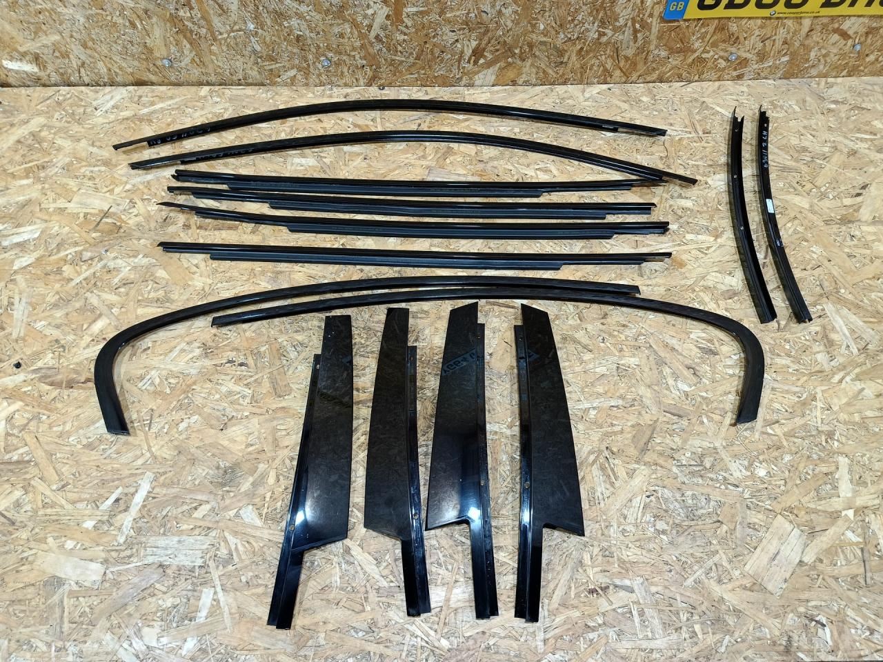 планки shadow line BMW 5 серия G30/G31 G30 2018, 3.0 л., дизель, АКПП, серый, седан, полный привод, правый руль - фото №1