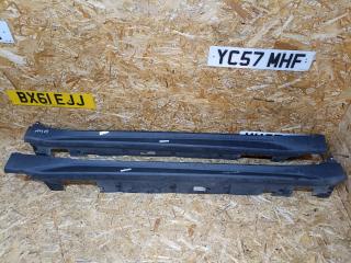 накладка на порог BMW X1 F48 2016, 2.0 л., дизель, АКПП, белый, внедорожник 5 дв., передний привод, правый руль, 51777332327, 7332327