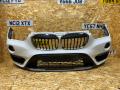 бампер передний BMW X1 F48 2016, 2.0 л., дизель, АКПП, белый, внедорожник 5 дв., передний привод, правый руль - фото №2