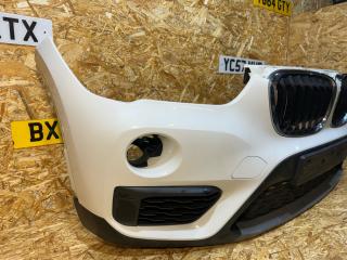заглушка (решетка) в бампер BMW X1 F48 2016, 2.0 л., дизель, АКПП, белый, внедорожник 5 дв., передний привод, правый руль, 51117453982, 7453982
