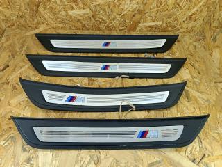 комплект накладок на пороги (внутренние) BMW 5 серия G30/G31 G30 2017, 3.0 л., дизель, АКПП, синий, седан, полный привод, правый руль, 8064906, 8064905, 8061056, 51478064906, 51478064905, 51478061056