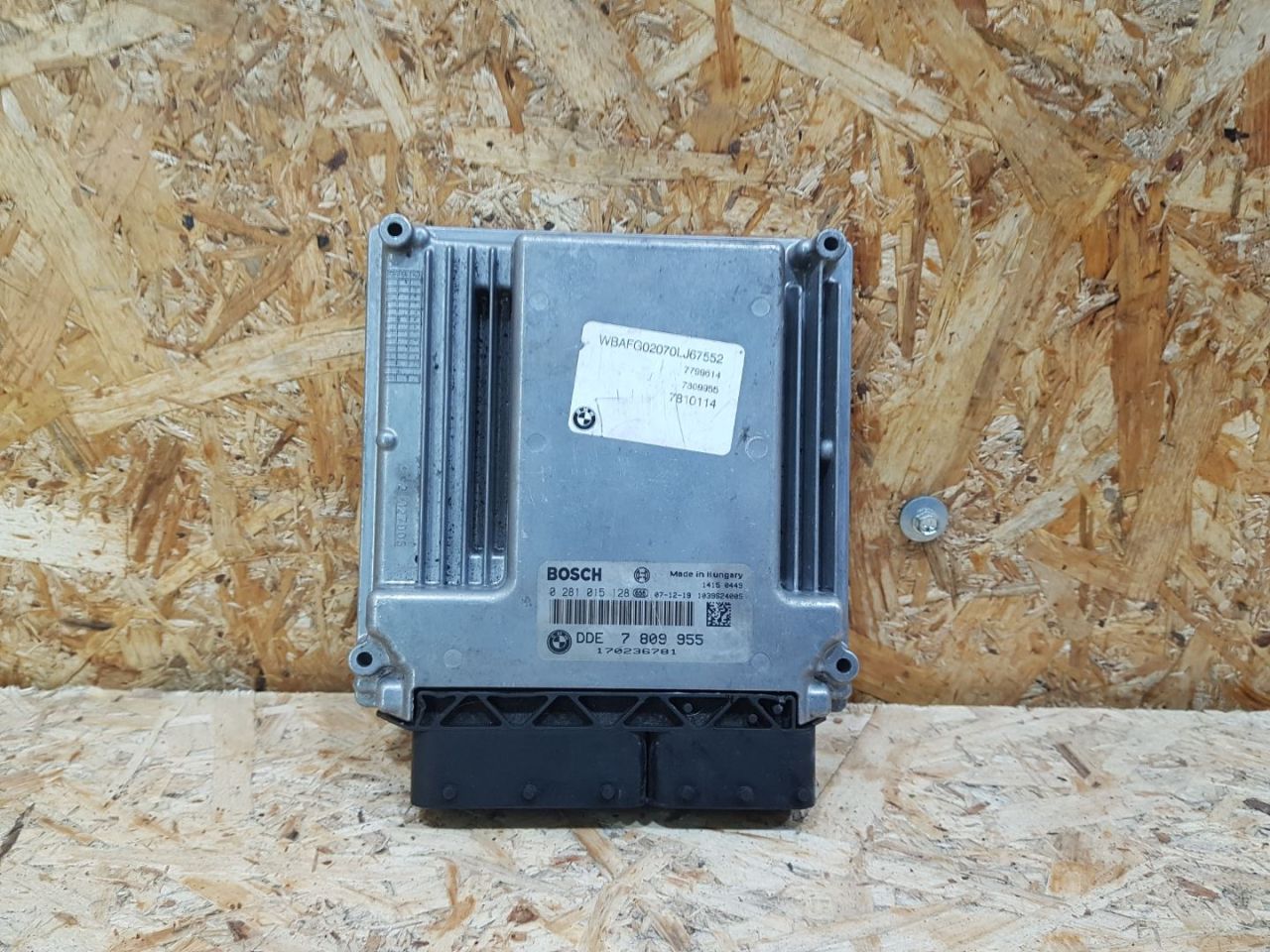 блок управления двигателем BMW X6 E71/E72 2008, 3.0 л., дизель, АКПП, внедорожник 5 дв., полный привод, правый руль, 7809955, 13617809955, 13617810980, 7810980, 13617808289, 7808289, 13617805586, 7805586, 13617805287, 7805287, 13617804844, 7804844 - фото №1