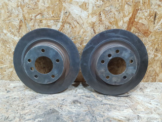 диск тормозной задний BMW 3 серия E92/E93 [рестайлинг] E92 2010, 2.0 л., дизель, МКПП, купе, задний привод, правый руль, 34216855007, 6855007, 34216764651, 6764651