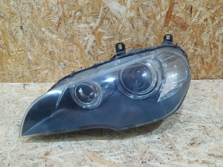фара левая BMW X5 E70 2007, 4.8 л., бензин, АКПП, серебро, внедорожник 5 дв., полный привод, правый руль, 7161589, 63117288993, 7288993, 63117223725, 7223725, 63127192563, 7192563