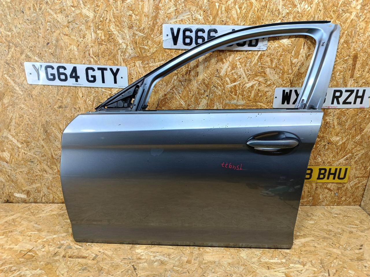 дверь передняя левая BMW 5 серия G30/G31 G30 2018, 3.0 л., дизель, АКПП, серый, седан, полный привод, правый руль, 41007408961, 7408961 - фото №1