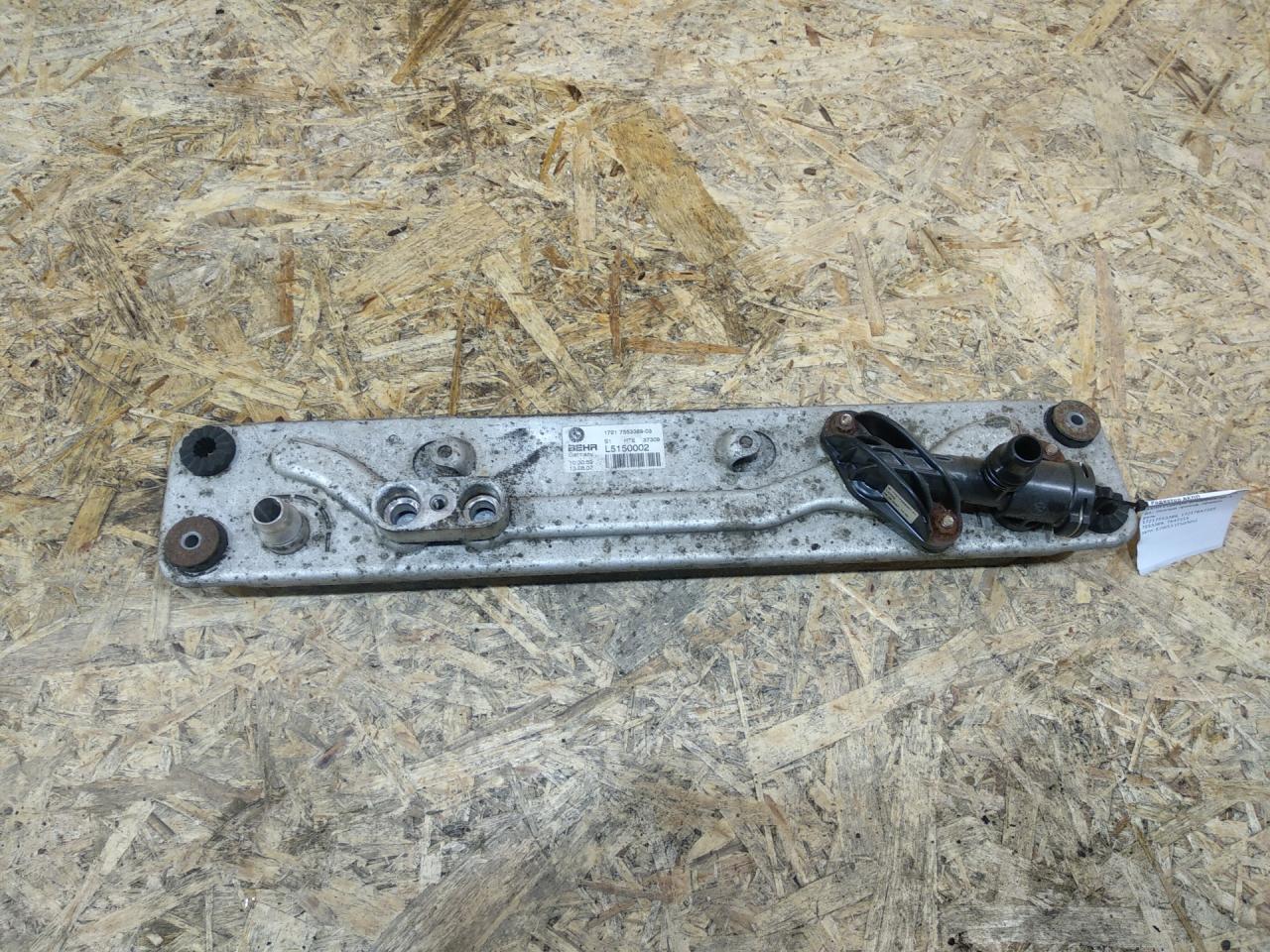 радиатор АКПП BMW X5 E70 2007, 4.8 л., бензин, АКПП, серебро, внедорожник 5 дв., полный привод, правый руль, 17217553389, 7553389, 17217647315, 7647315 - фото №1