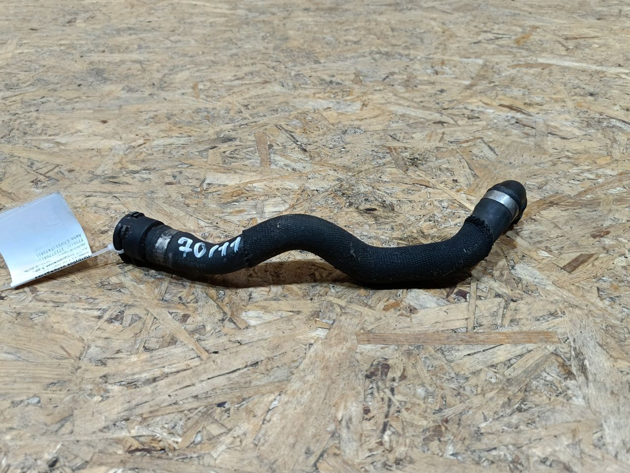 патрубок радиатора BMW X5 E70 2007, 3.0 л., дизель, АКПП, внедорожник 5 дв., полный привод, правый руль, 7794157, 17127794157 - фото №1