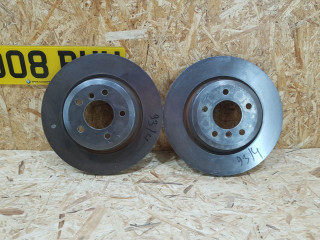 диск тормозной задний BMW 3 серия E92/E93 [рестайлинг] E93 2011, 3.0 л., дизель, АКПП, серебро, кабриолет, задний привод, правый руль, 34216855004, 6855004, 34216764655, 6764655