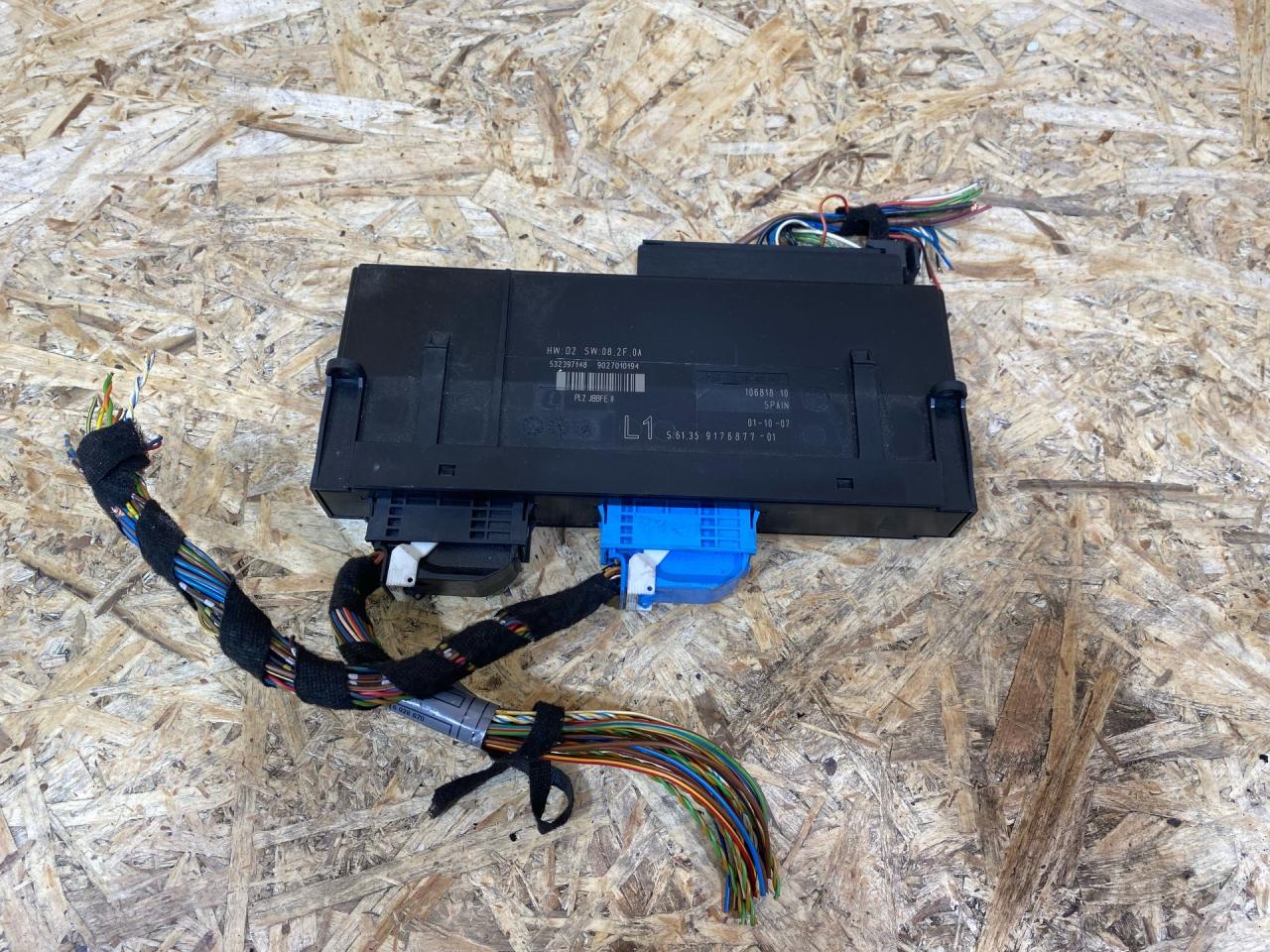 блок комфорта BMW 3 серия E90/E91/E92/E93 E92 2007, 3.0 л., дизель, АКПП, купе, задний привод, правый руль, 9176877, 61359176877 - фото №1