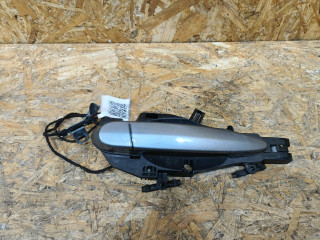 ручка наружная задняя правая BMW X5 E70 2007, 4.8 л., бензин, АКПП, серебро, внедорожник 5 дв., полный привод, правый руль, 51227207568, 7207568, 7184662, 63177184662