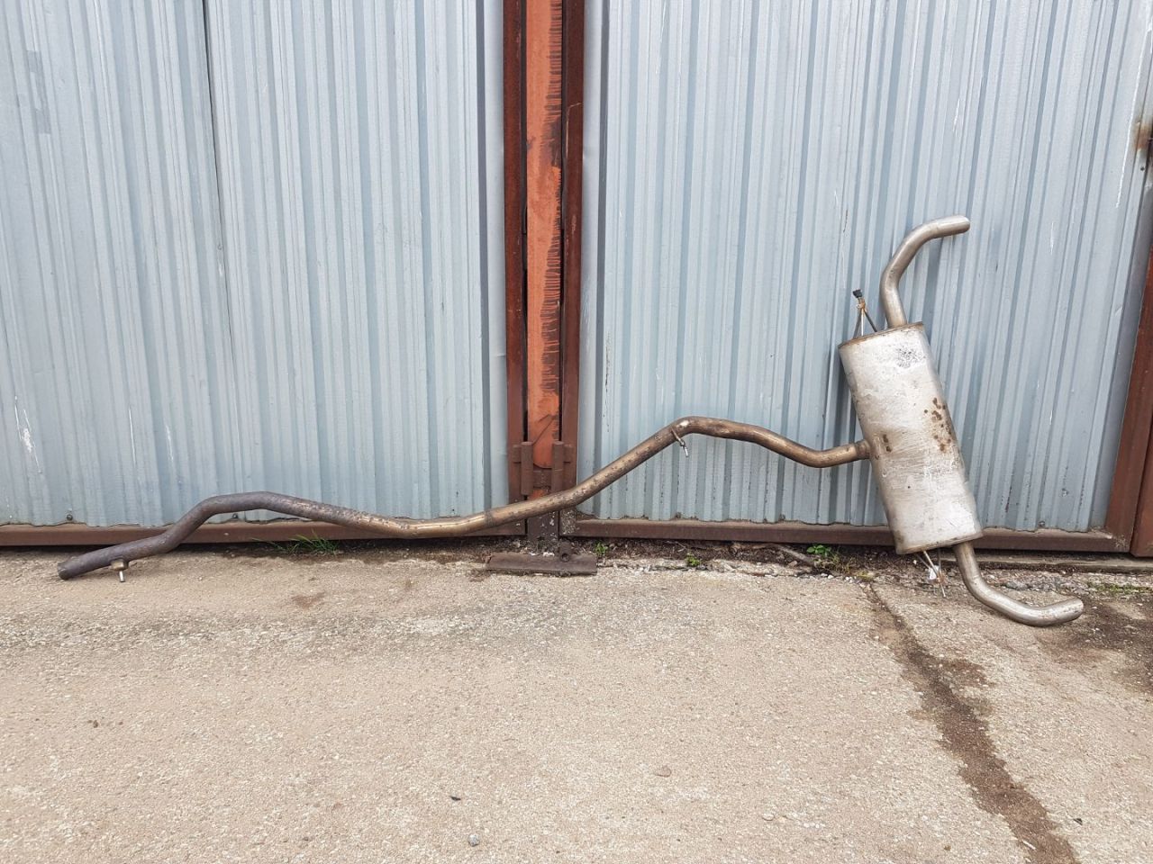 глушитель BMW X5 E70 2008, 3.0 л., дизель, АКПП, внедорожник 5 дв., полный привод, правый руль, 7801112 - фото №1