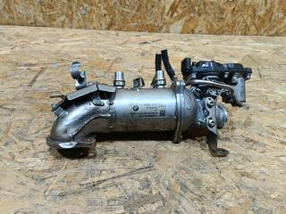 охладитель EGR / Радиатор EGR BMW 5 серия G30/G31 G30 2017, 3.0 л., дизель, АКПП, синий, седан, полный привод, правый руль, 8574815, 11718574815