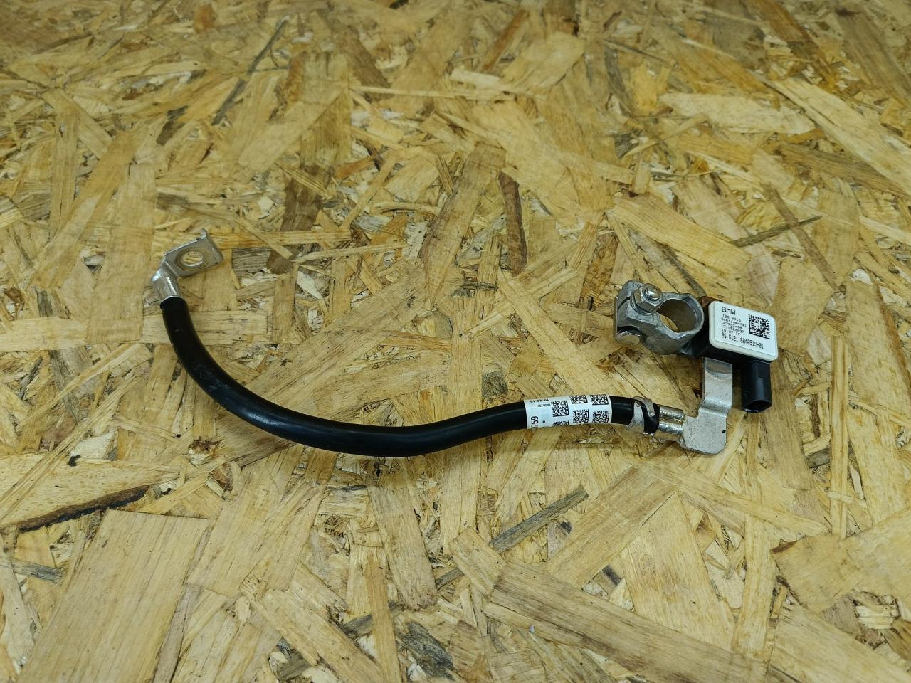 минусовой провод аккумулятора BMW 5 серия G30/G31 G30 2017, 3.0 л., дизель, АКПП, синий, седан, полный привод, правый руль, 6840519, 61216840519, 8736083, 61218736083, 8795892, 61218795892 - фото №1