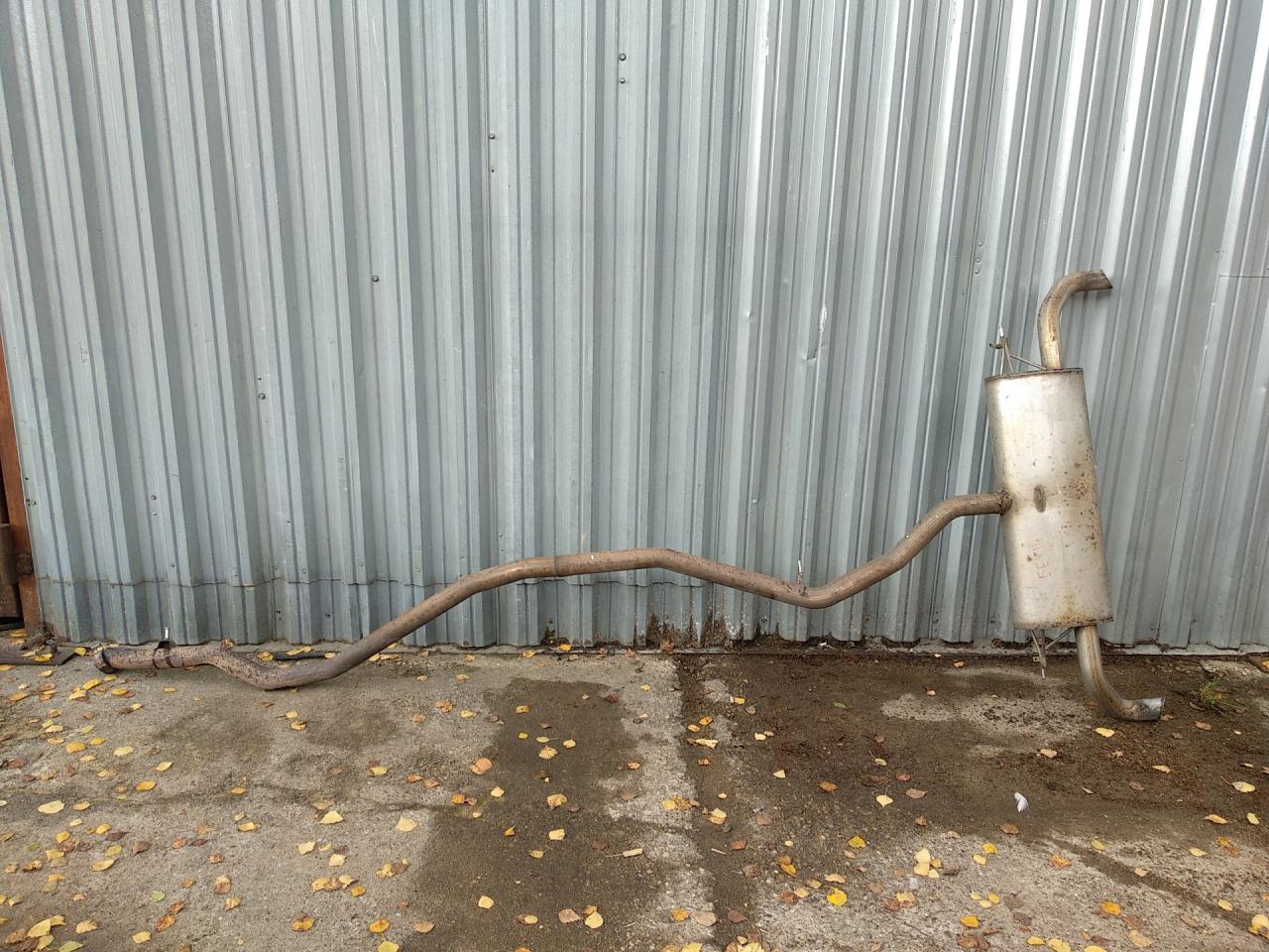 глушитель BMW X5 E70 2008, 3.0 л., дизель, АКПП, внедорожник 5 дв., правый руль, 7801112 - фото №1