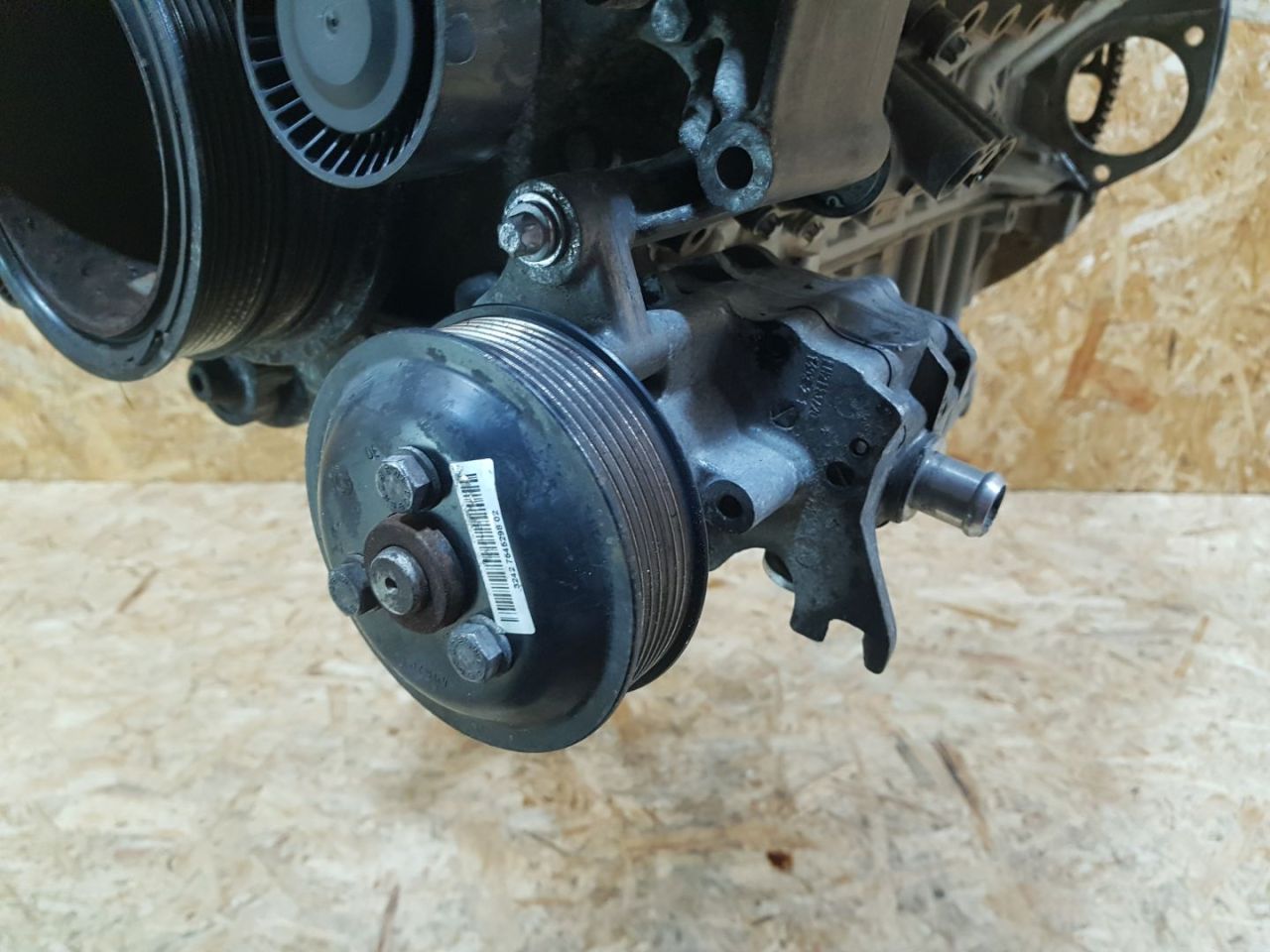 насос гидроусилителя руля BMW X5 E70 2007, 4.8 л., бензин, АКПП, серебро, внедорожник 5 дв., полный привод, правый руль, 8101602, 32416781016, 6781016, 32416787353, 6787353 - фото №1