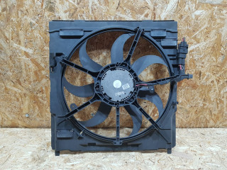 вентилятор радиатора BMW X5 E70 2007, 4.8 л., бензин, АКПП, серебро, внедорожник 5 дв., полный привод, правый руль, 17428618240, 8618240, 17427598740, 7598740, 17427533558, 7533558