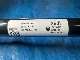стабилизатор подвески передний BMW X4 G02 [рестайлинг] G02 2023, 2.0 л., B46 A20 B, бензин, АКПП, черный 475, внедорожник 5 дв., полный привод, 687065302, 207278-10