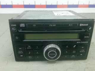 магнитола Nissan Qashqai 1 поколение 2009, 1.5 л., DCi, дизель, МКПП, внедорожник 5 дв., 28184JD45A