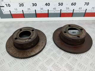 диск тормозной задний Audi 80 8C/B4 1992, 2.0 л., МКПП, седан, 443615601