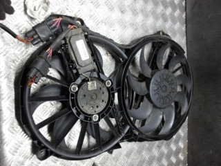 вентилятор радиатора Audi A6 C5 [рестайлинг] 2005, 2.7 л., дизель, МКПП, универсал, 4F0959455B, 4F0959455C