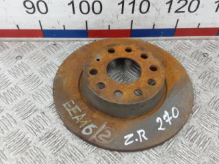 диск тормозной задний Skoda Superb 2 поколение 2010, 1.9 л., дизель, МКПП, хетчбэк 5 дв.