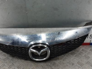 решетка радиатора Mazda 6 1 поколение [рестайлинг] 2006, 1.8 л., бензин, МКПП, хетчбэк 5 дв.