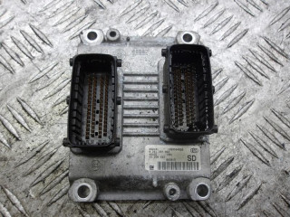 блок управления двигателем Opel Corsa C 2002, 1.2 л., бензин, 55350552