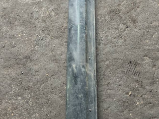 накладка на порог Mitsubishi Outlander 2 поколение 2007, 2.0 л., дизель, 6МКПП