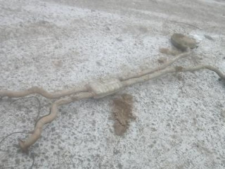 глушитель Volkswagen Touareg 1 поколение [рестайлинг] 2008, 3.6 л., FSI, бензин, АКПП, внедорожник 5 дв.