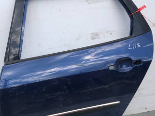 дверь задняя левая Peugeot 407 1 поколение 2007, 1.6 л., 9HZ (DV6TED4), дизель, 5МКПП, универсал