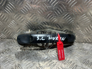 ручка наружная задняя левая Volkswagen Touran 1 поколение 2004, 1.6 л., бензин, silver, минивэн