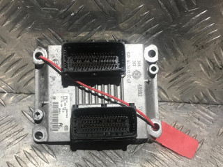 блок управления двигателем Opel Agila 1 поколение (A) 2000, 1.2 л., бензин, МКПП, седан, 0261206075, 09185450