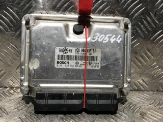 блок управления двигателем Volkswagen Passat B5 [рестайлинг] 2002, 1.9 л., дизель, МКПП, седан, 0281010665, 038906019EJ