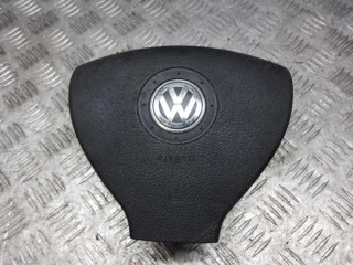 подушка безопасности коленная Volkswagen Golf 5 поколение 2008, 1.9 л., дизель, МКПП, универсал, 1K0880201DC