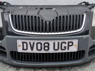 передняя часть (ноускат) Skoda Roomster 1 поколение 2009, 1.9 л., BSW, дизель, 5МКПП, фургон