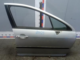 дверь передняя правая Peugeot 407 1 поколение 2007, 2.0 л., дизель, седан