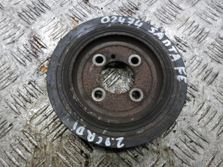 шкив коленвала Hyundai Santa Fe 1 поколение [рестайлинг] 2008, 2.2 л., дизель, МКПП, внедорожник 5 дв.