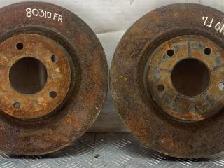 диск тормозной передний Chrysler Sebring 3 поколение 2009, 2.0 л., дизель, МКПП, кабриолет