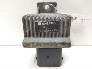 реле накала свечей Nissan Qashqai 1 поколение 2007, 1.5 л., DCi, дизель, МКПП, передний привод, 9640469680, 9640469680A