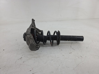 стойка передняя левая Audi A4 B8 [рестайлинг] 2014, 1.8 л., CJEB, бензин, белый, передний привод, 8K0031CB, 8KO412383.F