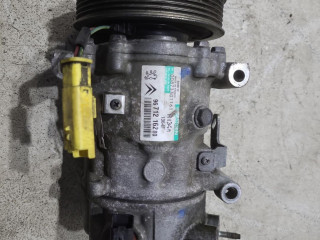 компрессор кондиционера Peugeot 208 1 поколение 2012, 1.4 л., 8HR (DV4C), дизель, МКПП, 9671216280