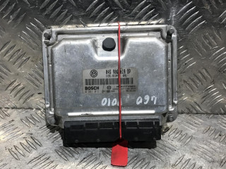 блок управления двигателем Volkswagen Polo 4 поколение [рестайлинг] 2006, 1.4 л., дизель, МКПП, хетчбэк 5 дв., 045906019BP, 0281012194